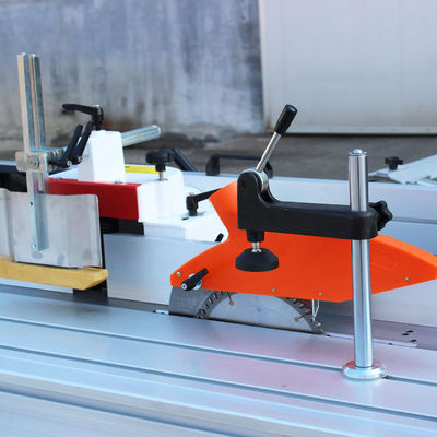 0-2kW 5 in 1 コンビネッド スライディング パネル ソー スピンドル 模造 テーブル 木工 プラナー 機械