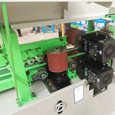 高級自動 木製ブロック 4 面砂磨機 双圧ロール