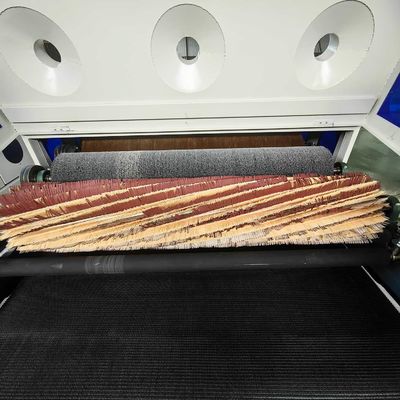 金属とプラウダー製造ラインのための完全自動ワイヤブラシ磨き機
