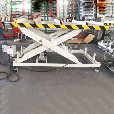 製造工場 木工機械 3000kg ハイドロリック・シザー リフティングテーブル 家具生産ライン