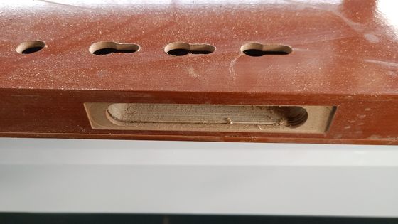 高度なCNCドアロックホールドリリングヒンジ掘削機 750Wのサーボモーターx3