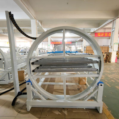 高生産性の木製ドア生産ラインのための180度ステアリングターンオーバーマシン