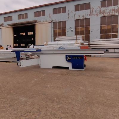 5.5 KW メインモーターパワースライディングテーブルソーマシーン Max. 作業部品の長さ3200mm