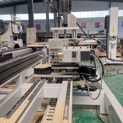 高功率 CNC ドアロックとヒンジ・ボリング・マシン