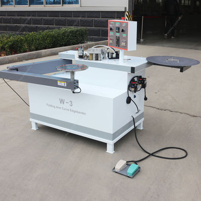 10.8m/min パネル入力速度 W3 木工用の自動ミニエッジバンドリングマシン