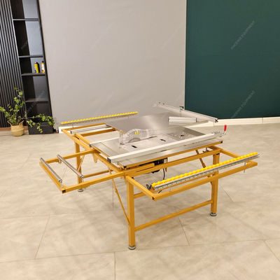木工用切断パネルソーとポータブル折りたたみテーブルとスライドソー技術