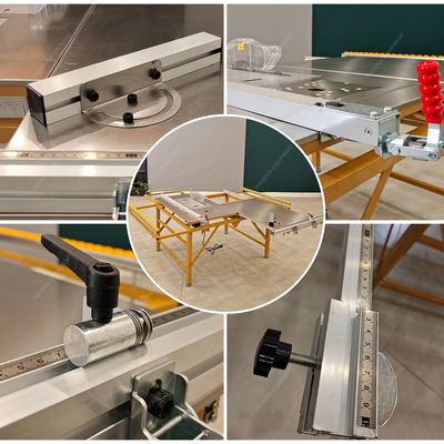 プロ PDMJ16 折りたたみ 持ち運ぶ式 粉末のない 木工 CNC スライドテーブル パネル ソー
