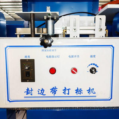 620*500*470mm 製品サイズ PDB-1 LOGO ホットプレッシング用の自動エッジバンドリングマシン