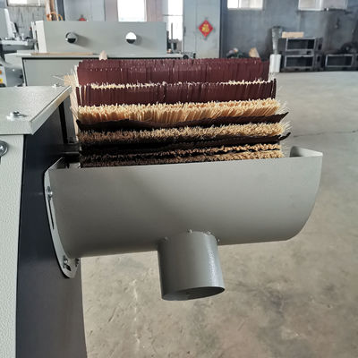 木材砂磨機 固木家具を磨くためのダブルヘッドドラムブラシ