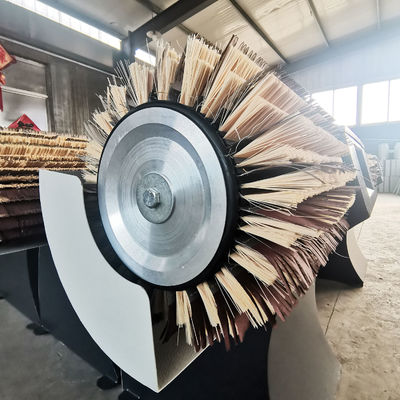 木材砂磨機 工業用用ダブルロールブラシドラム砂磨機