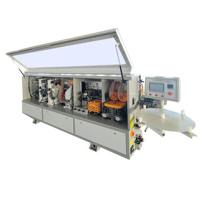 PM50B 木材産業線形エッジバンダー 3850*740*1260mm サイズとプレフレッシング