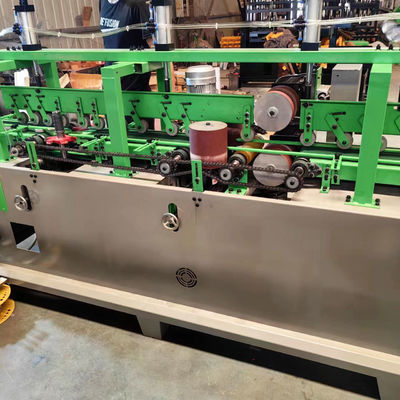 4面自動製木加工機械 最小長350mm PS6130のフラットサンダー