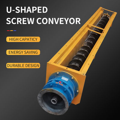 108mm スパイラルシャフト直径 TDLXU330-5 パーソナライズされた産業におけるシャフトレススクリューコンベヤー