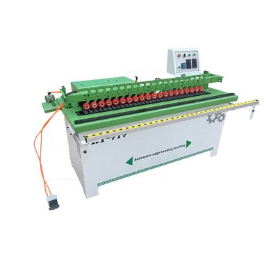 木工用のエッジバンド機械 ミニオートカーブと直線 双重用途