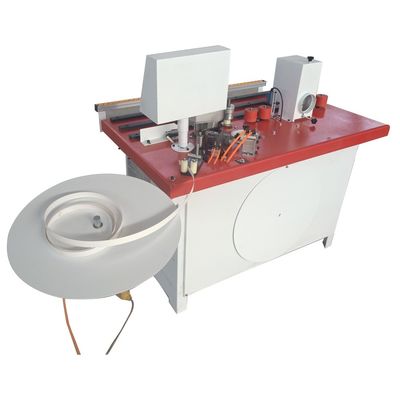 木工用のエッジバンド機械 ミニオートカーブと直線 双重用途