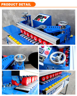 ホテル用の携帯型PVC メラミンの木工機械用自動エッジバンダー 電力 1.2kW