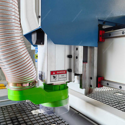 1700KG重量 木彫り CNC ルーター 横軸の掘削と掘削機能