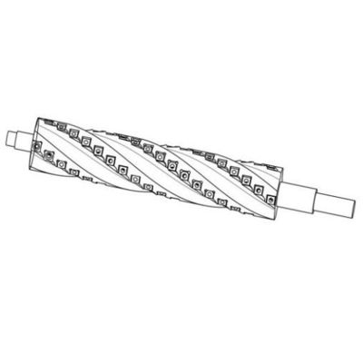 表面磨き 14*14*2 アクセサリー 切断可能な刃 木工 Spiral Planer Blade