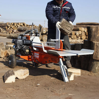 WP-182 自転式二筒式水力製の木材分割器