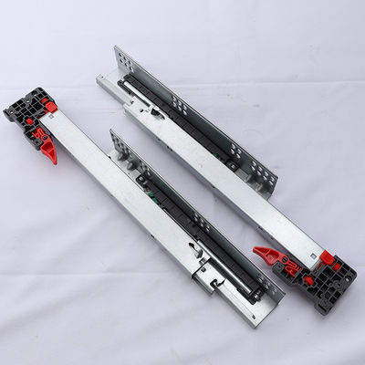 10 セット/ctn 303B-350 フルエクステンション 減圧 隠されたスライド 3 折り 柔らかい 閉じる ダウンマウント 引き出し