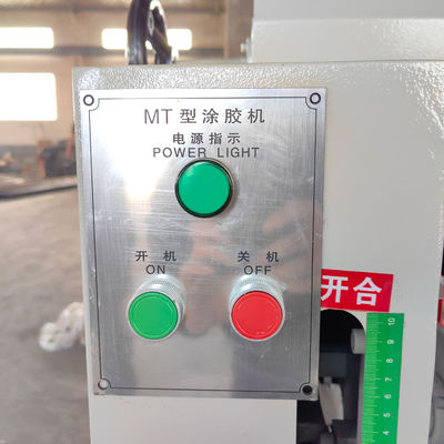 2.2kw パワー 木工 単面または二面 複合板 接着剤 散布 ローラー 機械