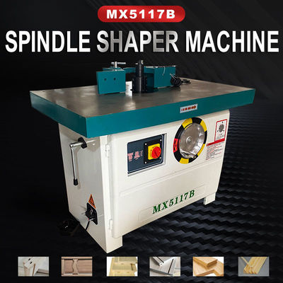 マックス加工厚さ 120mm 垂直シングルヘッド スピンドル・シェーパー・フレーシング・マシン