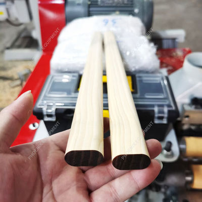 木製の丸棒加工 ブラームスティック製作機械 作業棒直径 R6-R30mm