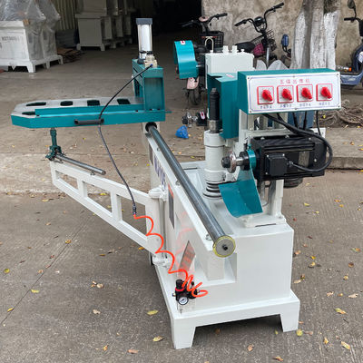 MJ105 ダブルガイド・レール 平方 木材モルチース機 5本の刃 7.7kw 重さ 380KG