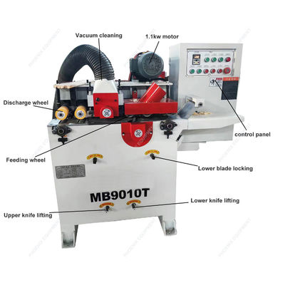 丸いバー 丸いフライリングマシン CNC 木製ドーベルマシン MB9010T 320kgの重量