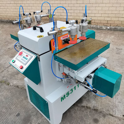 480 KG 木材モルティシング マシン MS3112 CNC ホリゾナルのダブルエンドテンンとグルーブマシン