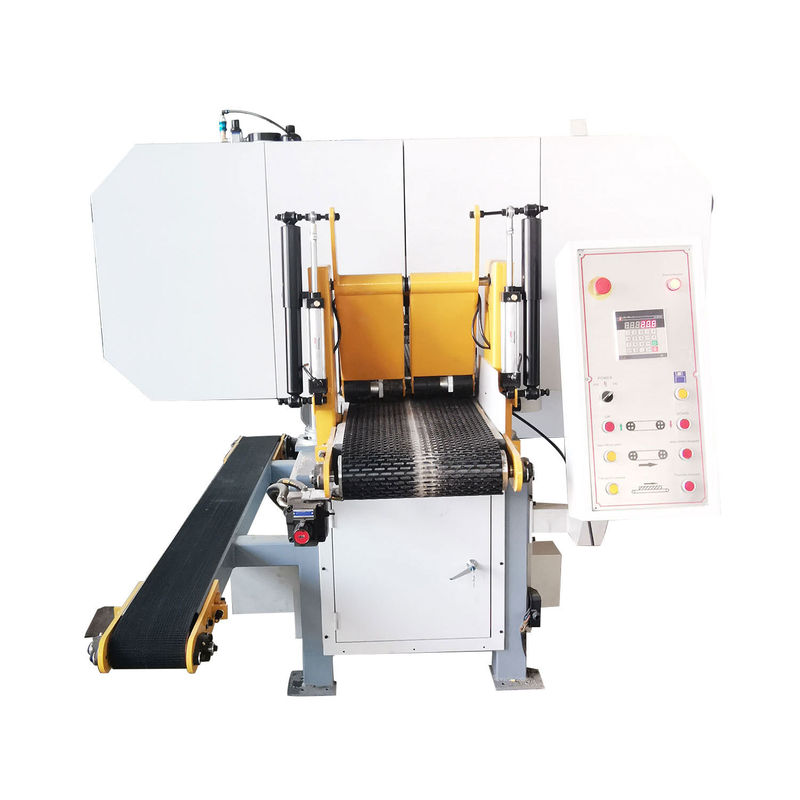 11KW-22KW メインモーターパワー MJ400 木材切断 ホorizontal Band Saw Machine with Wheels 木材切断用横断帯のシール機