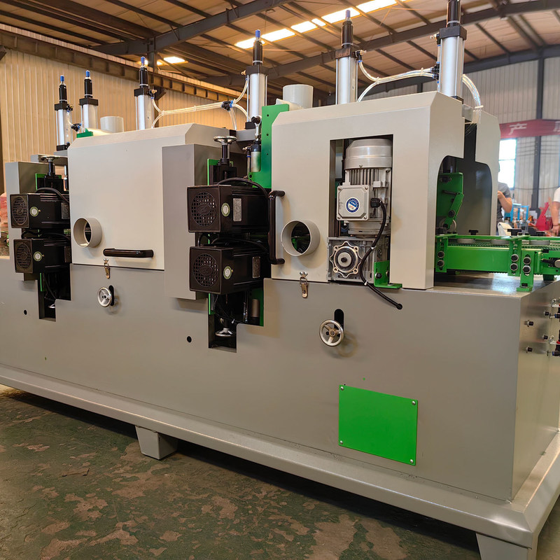 木工用四面砂磨機 PMS8130 ブラシ磨きと4kw*4モーター