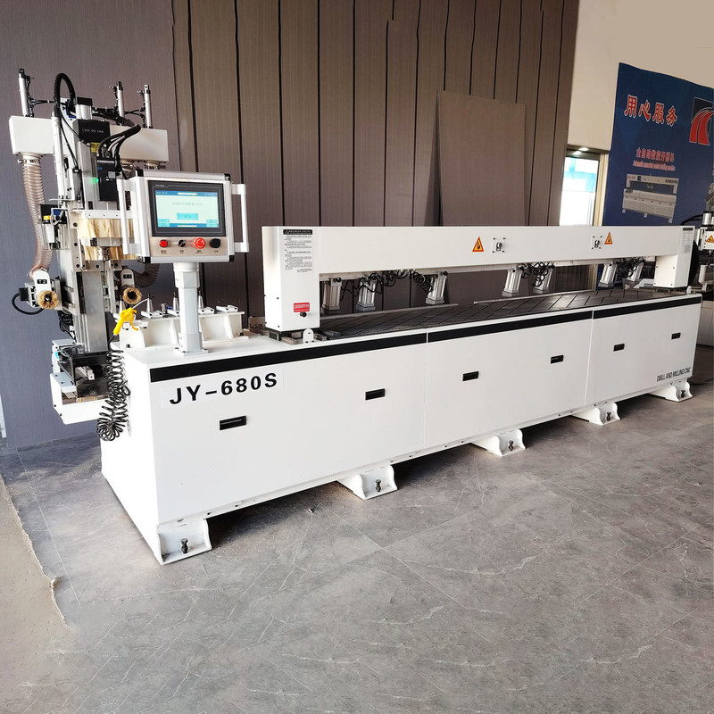 12kW 自動 CNC 家具 ドアロック ヒンジ パンシング 見えないスロッティングマシン