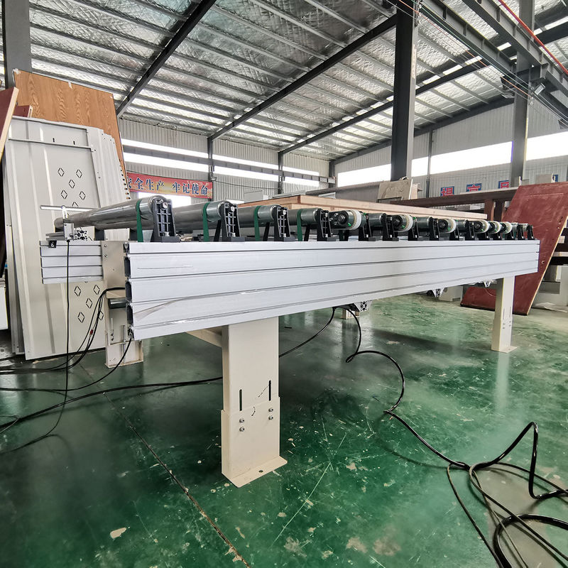 1500W モーター パワー パネル 家具 コンベヤーライン 3000mm 長さ 自動ロールテーブル
