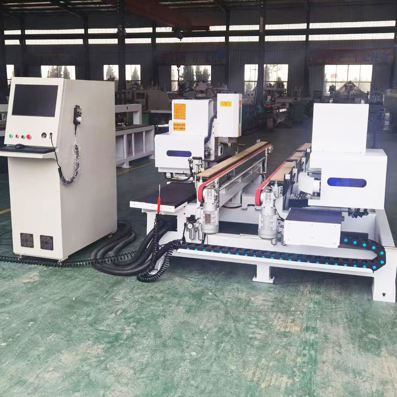 高功率 CNC ドアロックとヒンジ・ボリング・マシン
