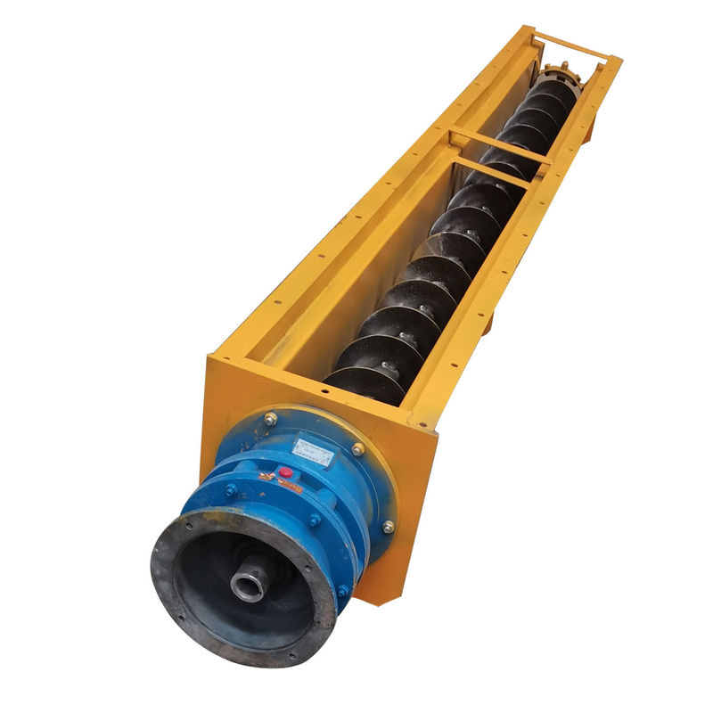 オーダーメイド 鋼筋スクリューコンベヤー TDLXU330-5 5900mm 長さとモーターキーマシン