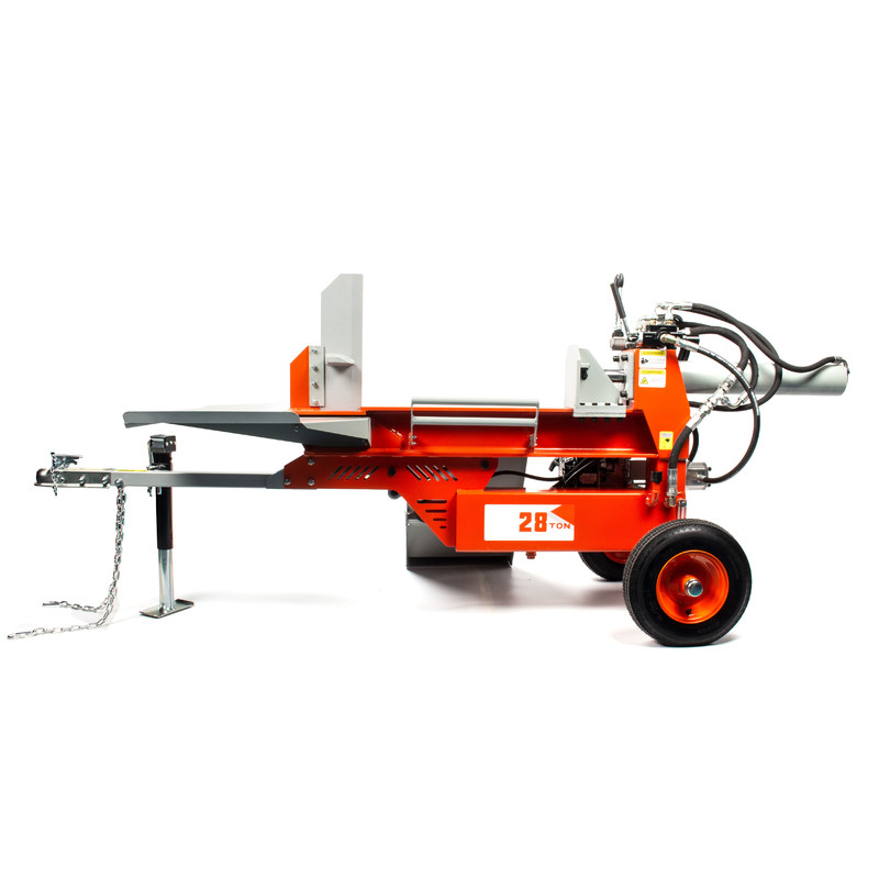 木製ブレーキット 受け入れられるOEM 家庭用横向 28T ログ 木材分割機